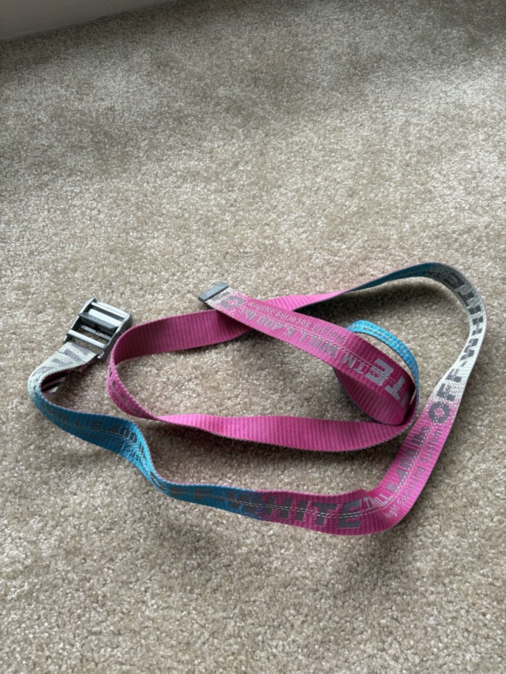 Virgil Abloh Off White Gradient Belt